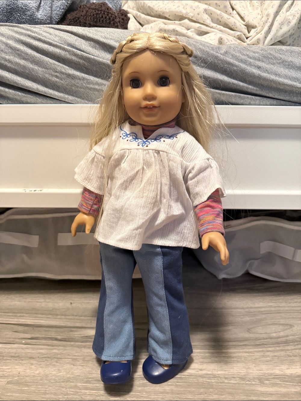 Two authentic American girl dolls plus accessories
